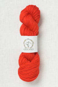 La Bien Aimee Merino Aran Coquelicot