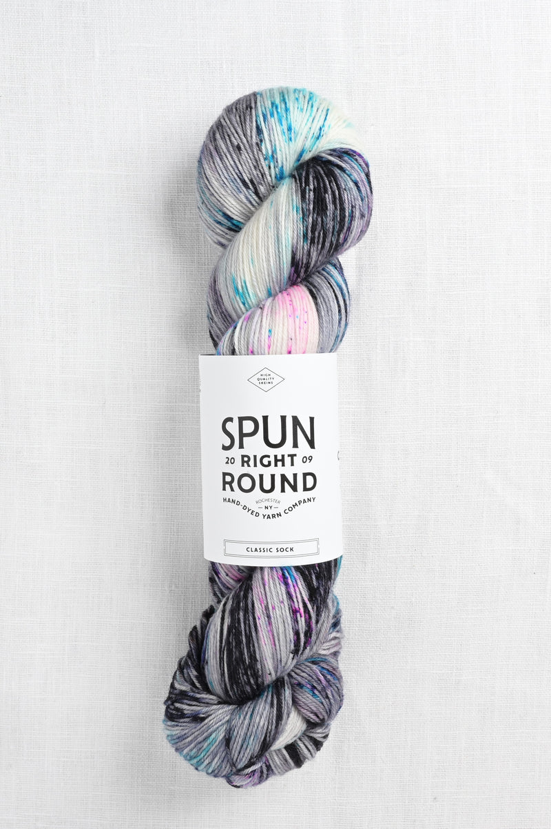 Spun Right Round Classic Sock Idle Gossip