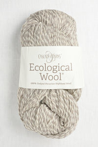 Cascade Ecological Wool 9025 Antique Platinum Twist