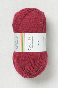 WYS ColourLab Aran Cherry Red