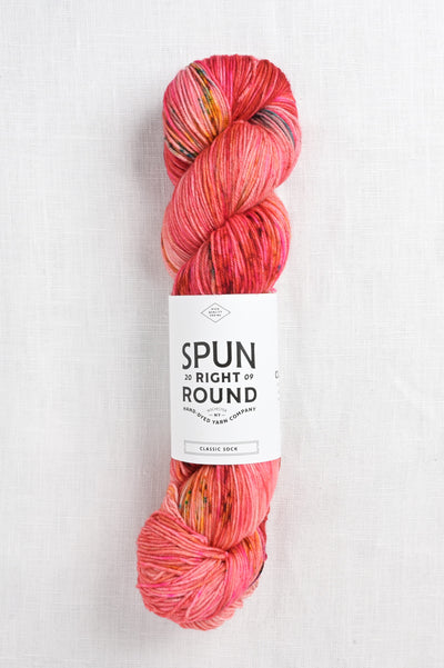 Spun Right Round Classic Sock Tulip