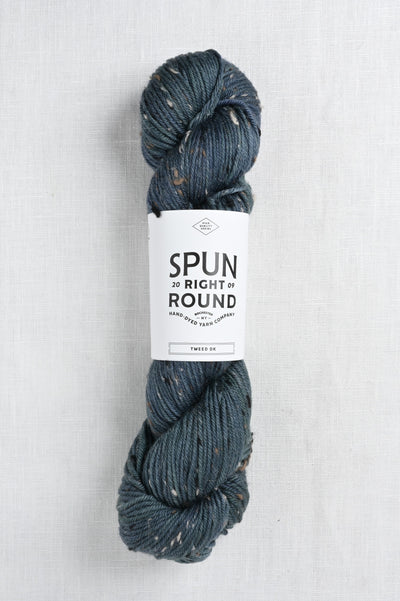 Spun Right Round Tweed DK Night Sky