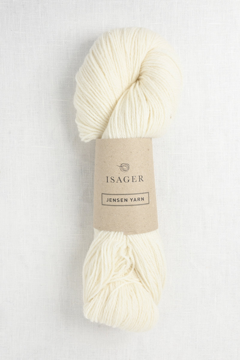 Isager Jensen Yarn 0 Natural Undyed