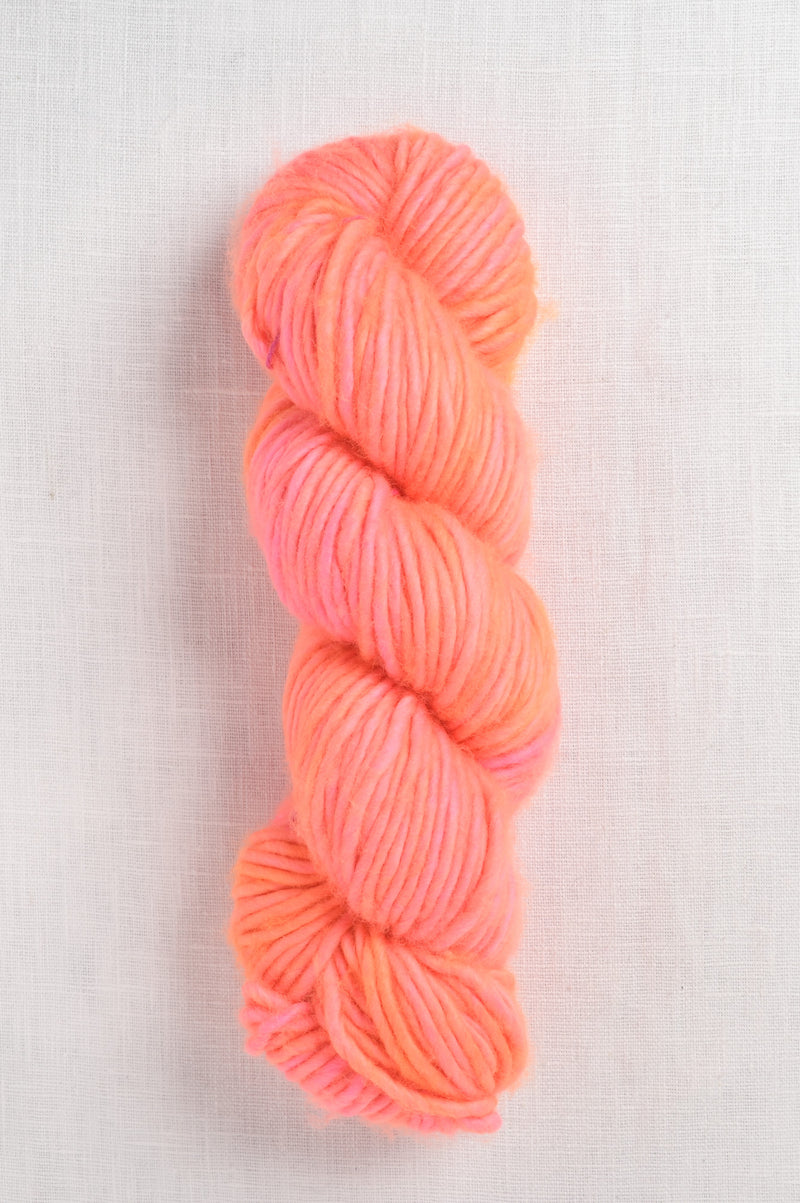 Madelinetosh ASAP Neon Peach