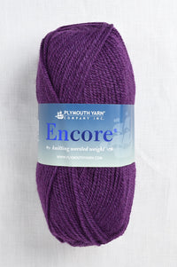 Plymouth Encore Worsted 158 Purple Amethyst