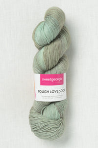 Sweet Georgia Tough Love Sock Foggy Dew