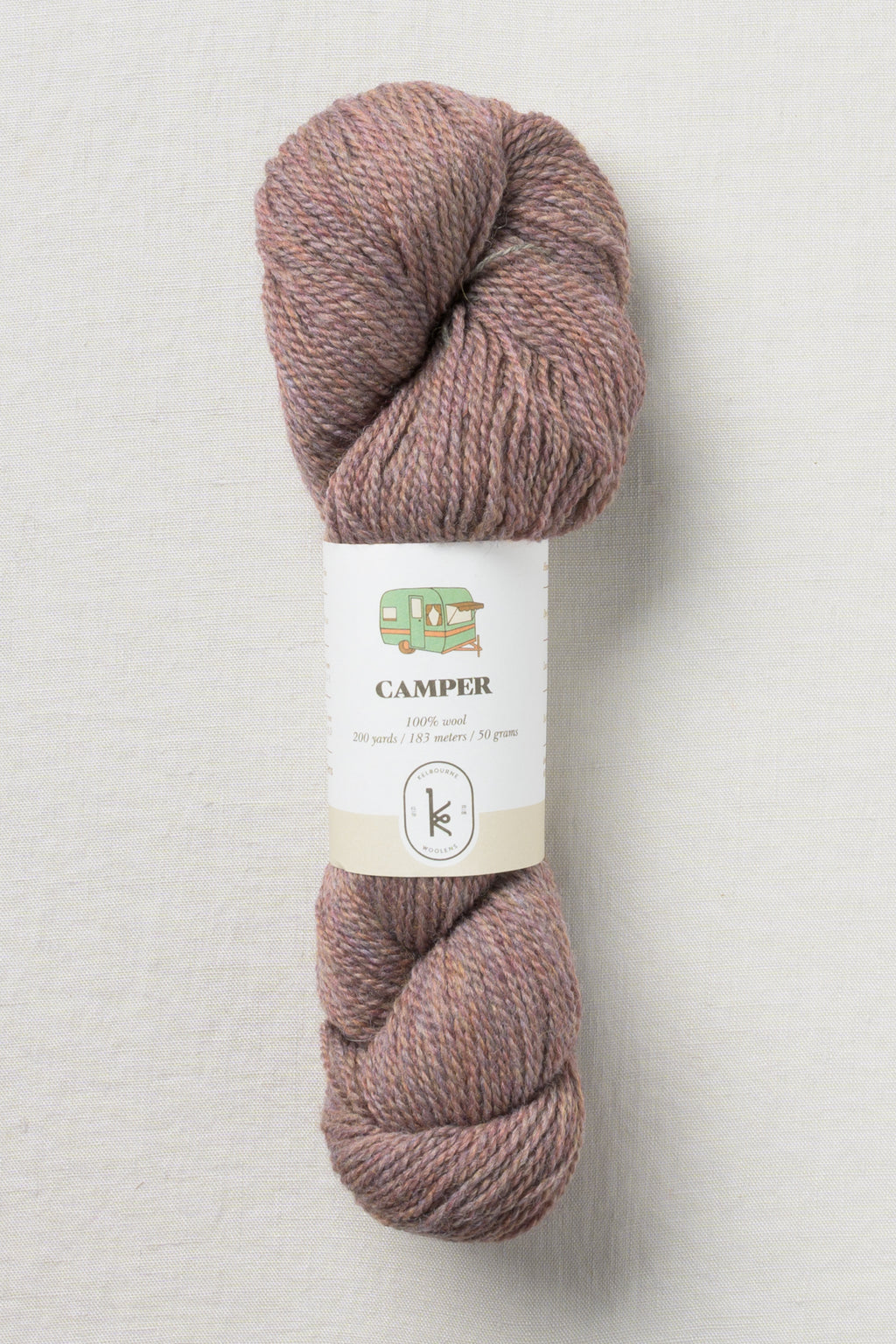 Kelbourne Woolens Camper 245 Hazelnut Heather