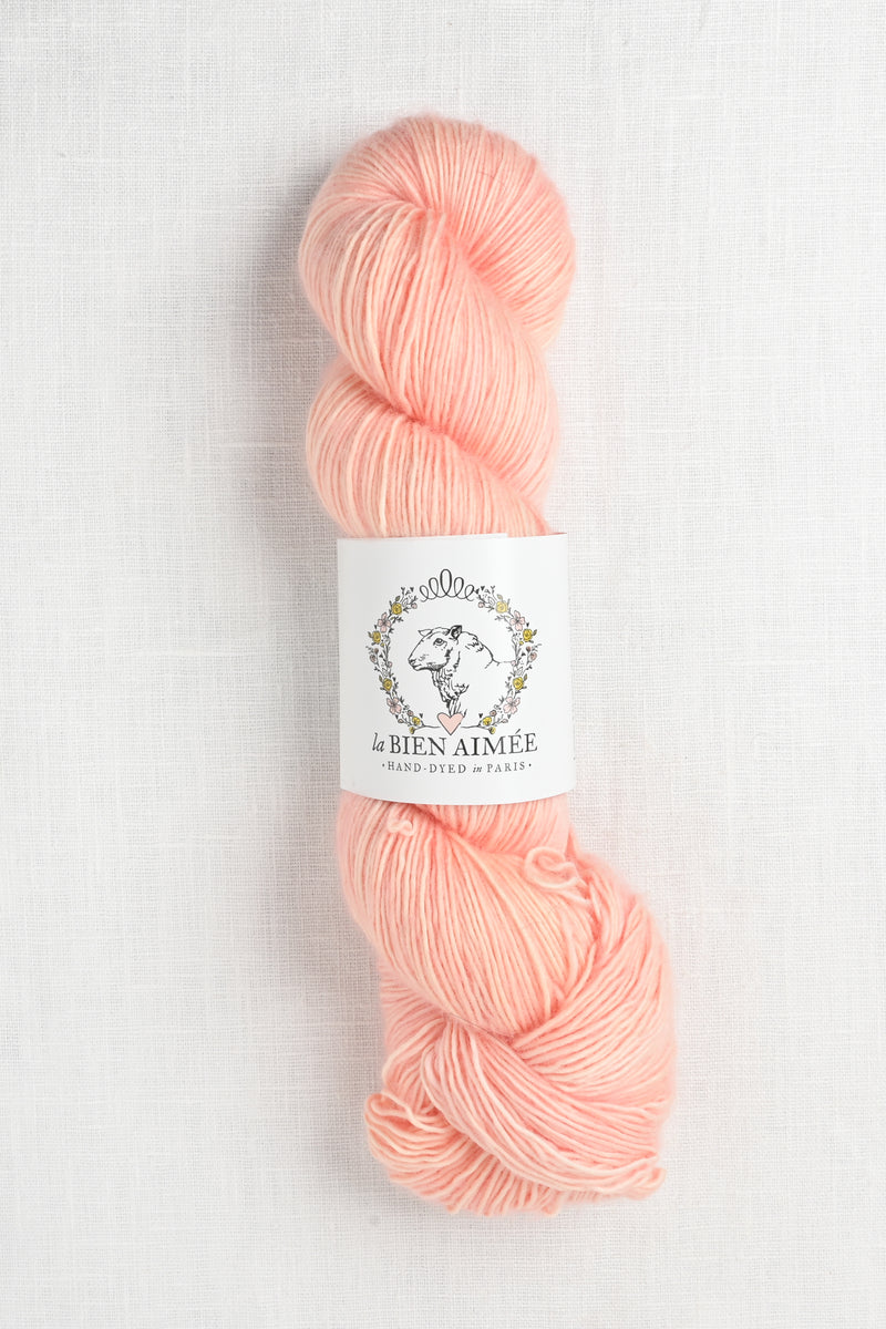 La Bien Aimee Cashmerino 50g Peach Sweater