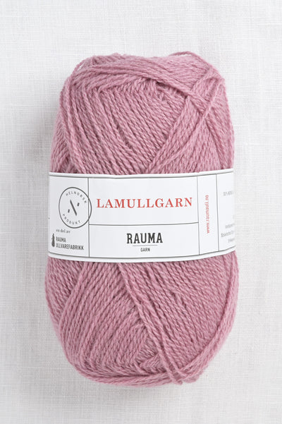 Rauma 2-Ply Lamullgarn 25 Dusty Rose