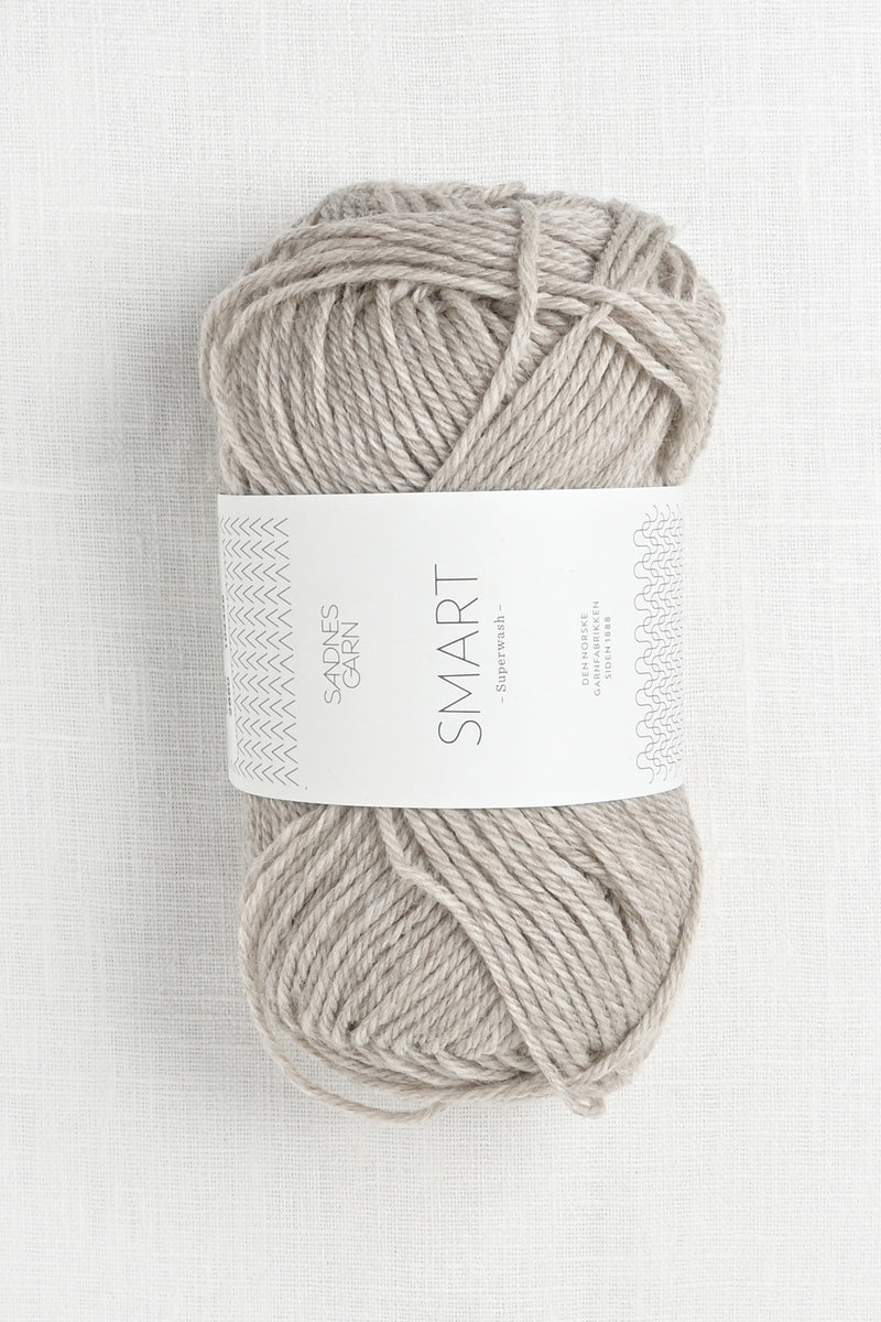 Sandnes Garn Smart 2650 Gray Beige Heather