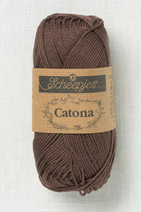 Scheepjes Catona 50g 162 Black Coffee