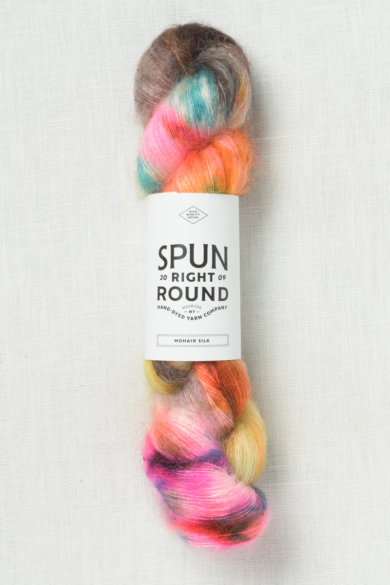 Spun Right Round Mohair Silk Lace Beer Goggles