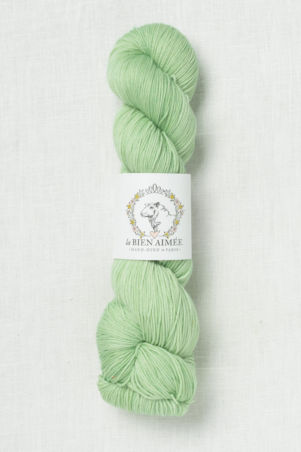 La Bien Aimee Merino Super Sock Pistachio