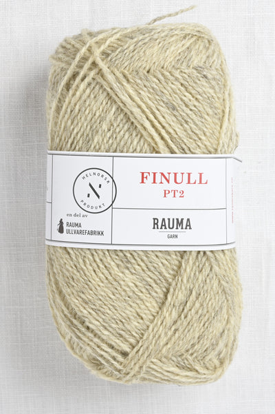 Rauma Finullgarn 4134 Light Yellow Heather