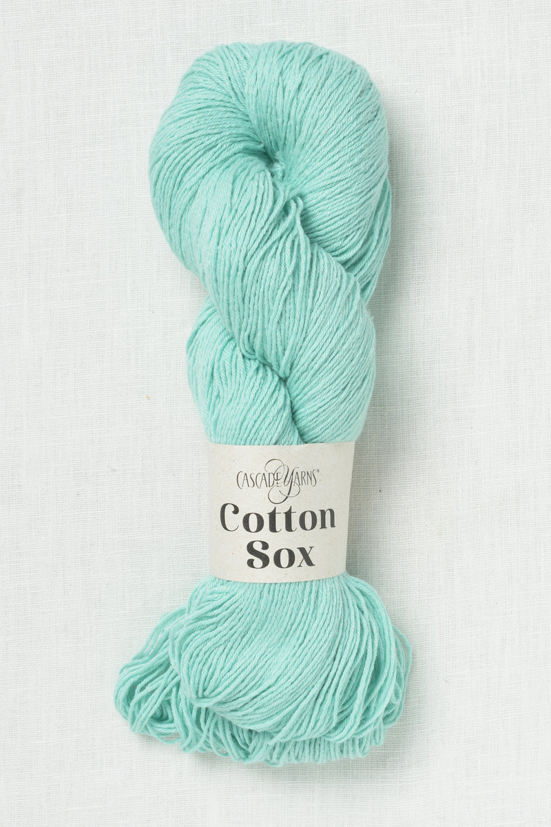 Cascade Cotton Sox 26 Aqua Haze