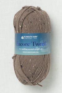 Plymouth Encore Worsted Tweed 1204 Brownstone