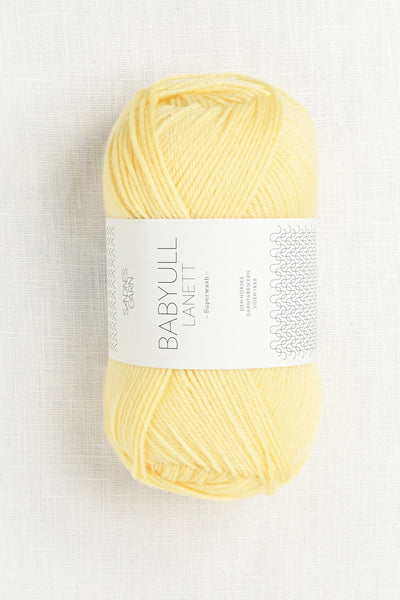 Sandnes Garn Babyull Lanett 2014 Light Yellow