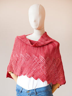 Harvest Step it Up Poncho by Urth Yarns