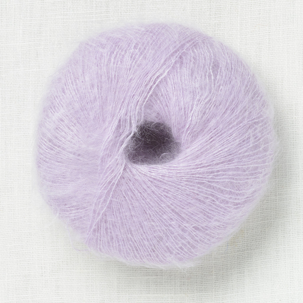 Knitting for Olive Soft Silk Mohair Unicorn Purple