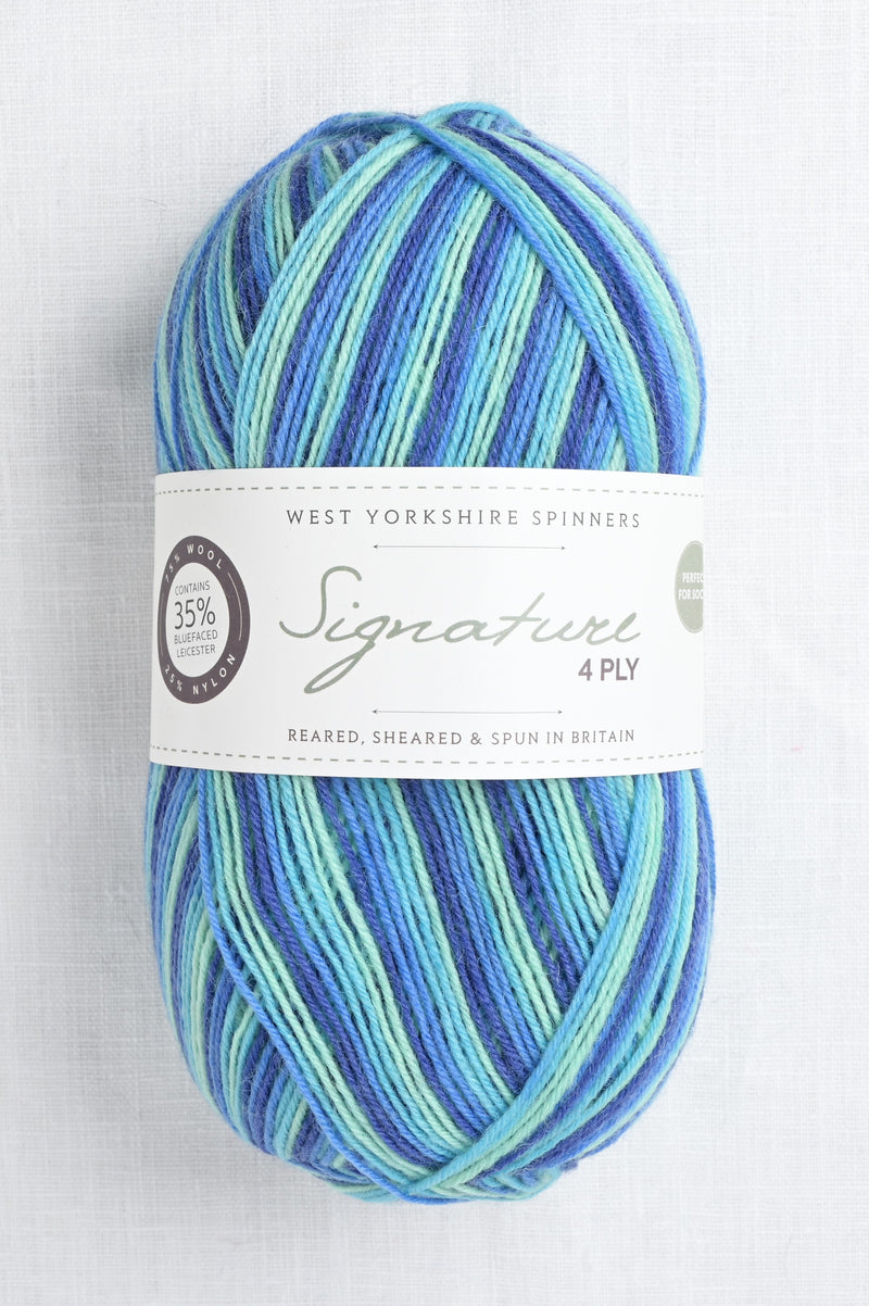 WYS Signature 4 Ply 831 Blue Lagoon