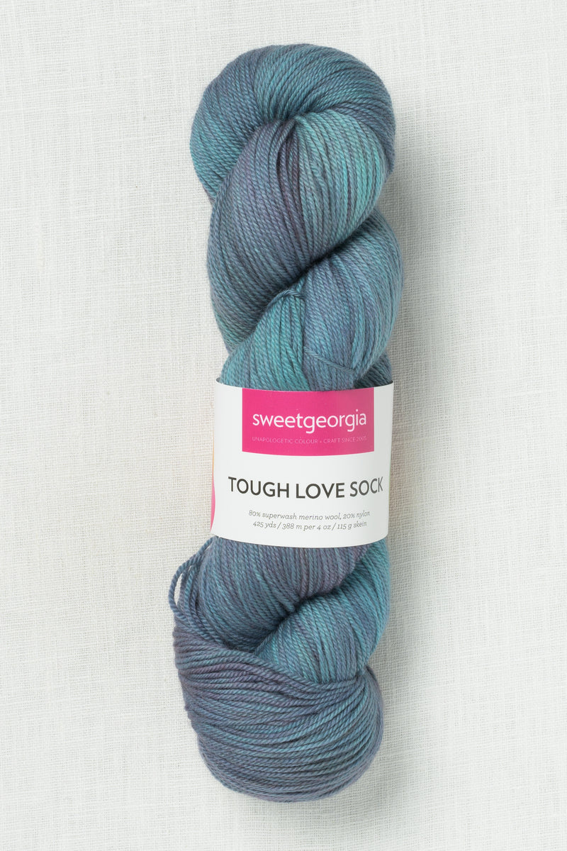 Sweet Georgia Tough Love Sock Stormy Night