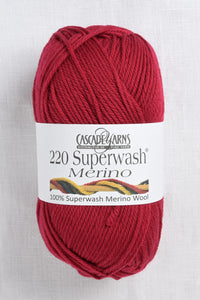 Cascade 220 Superwash Merino 29 Red