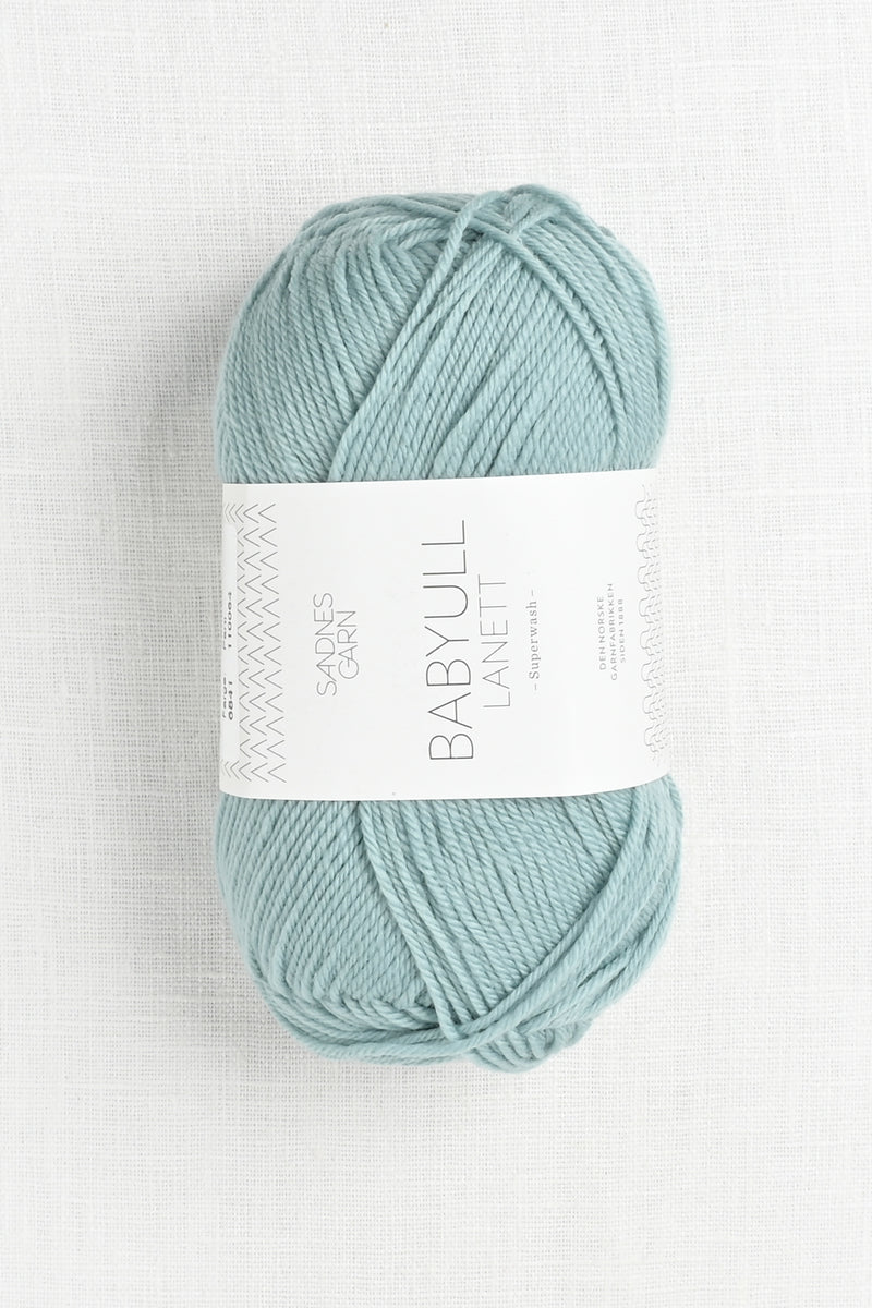 Sandnes Garn Babyull Lanett 6841 Dusty Aqua