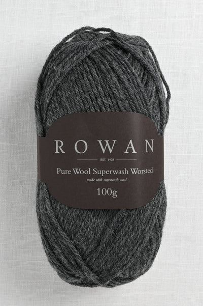 Rowan Pure Wool Worsted 155 Charcoal Grey