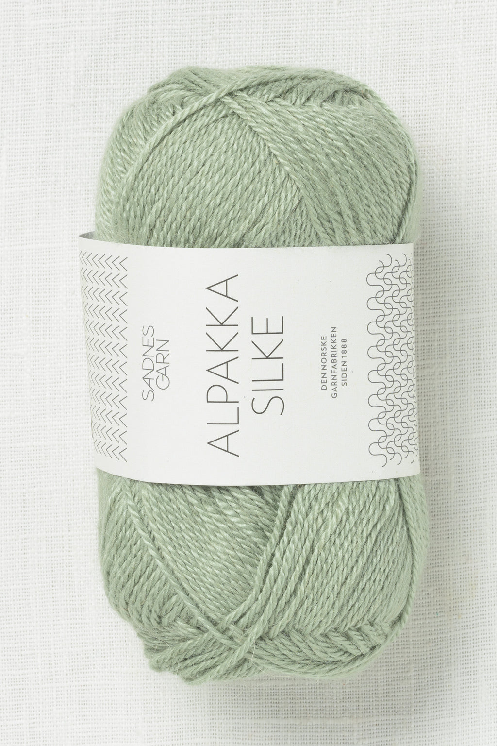 Sandnes Garn Alpakka Silke 8521 Dusty Light Green