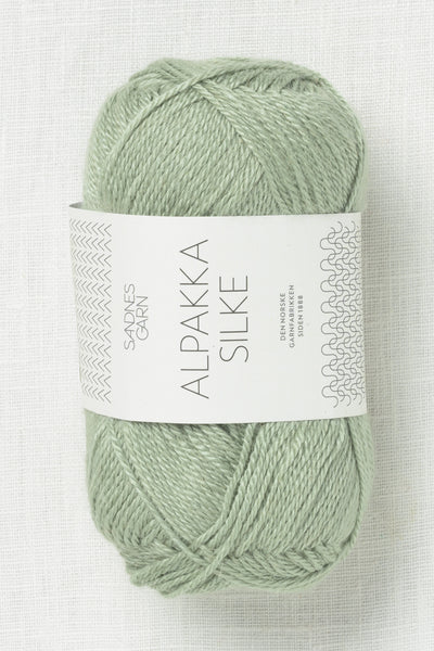 Sandnes Garn Alpakka Silke 8521 Dusty Light Green