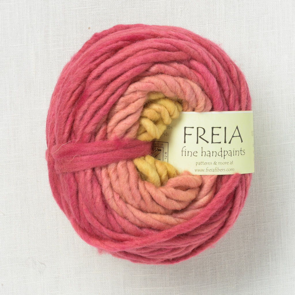 Freia Ombre Super Bulky Dahlia