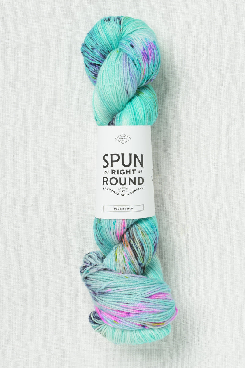 Spun Right Round Tough Sock Clairvoyant