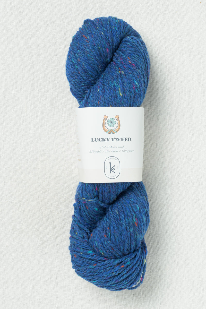 Kelbourne Woolens Lucky Tweed 423 Bright Blue