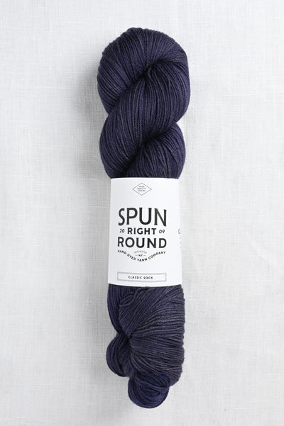 Spun Right Round Classic Sock Ink