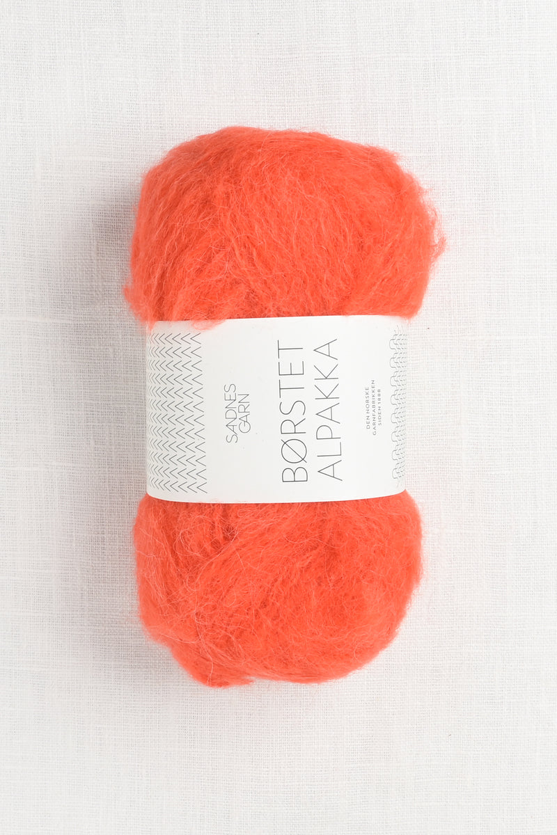 Sandnes Garn Borstet Alpakka 3819 Spicy Orange