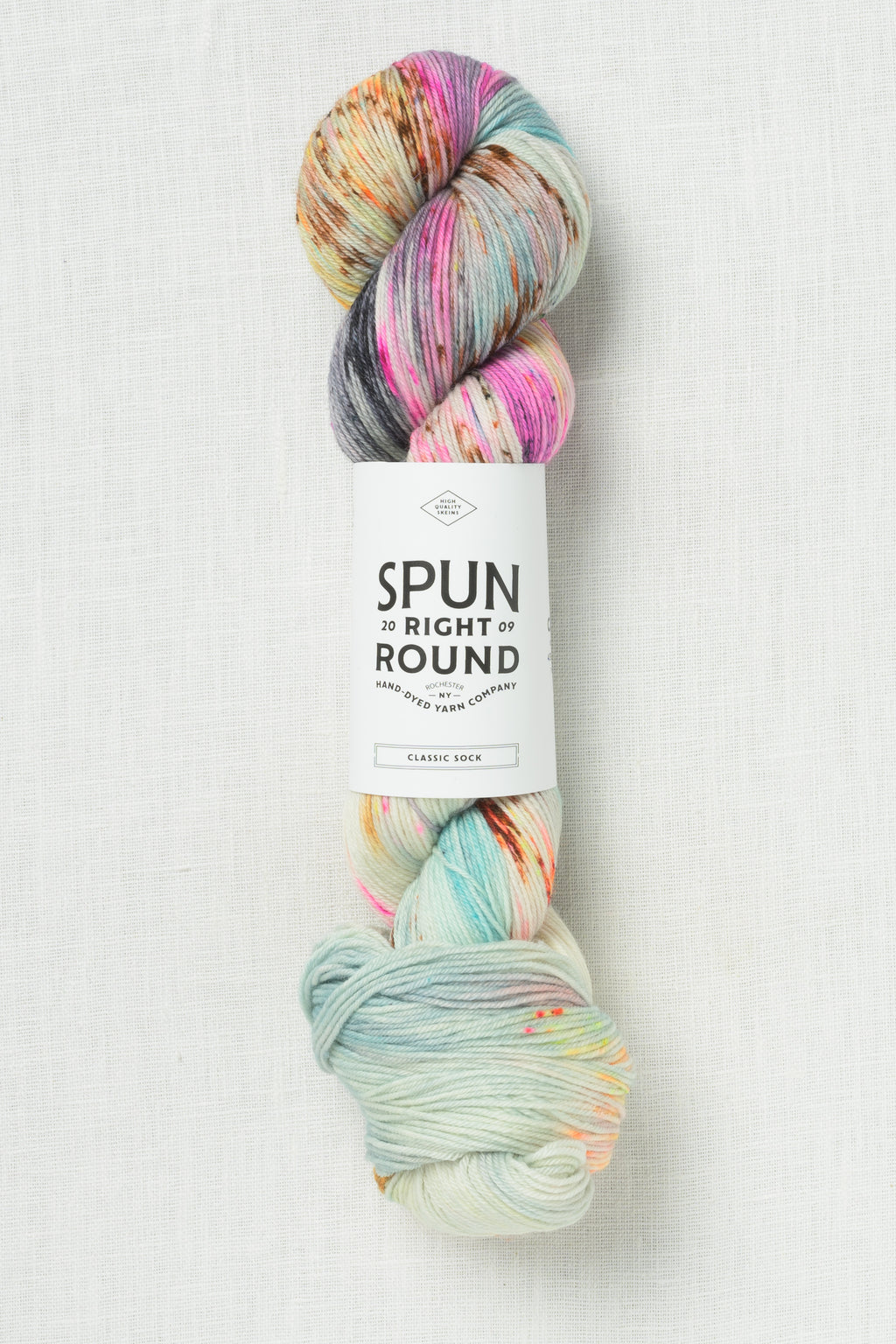 Spun Right Round Classic Sock Over The Moon