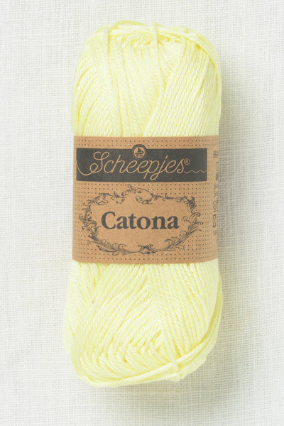 Scheepjes Catona 50g 100 Lemon Chiffon