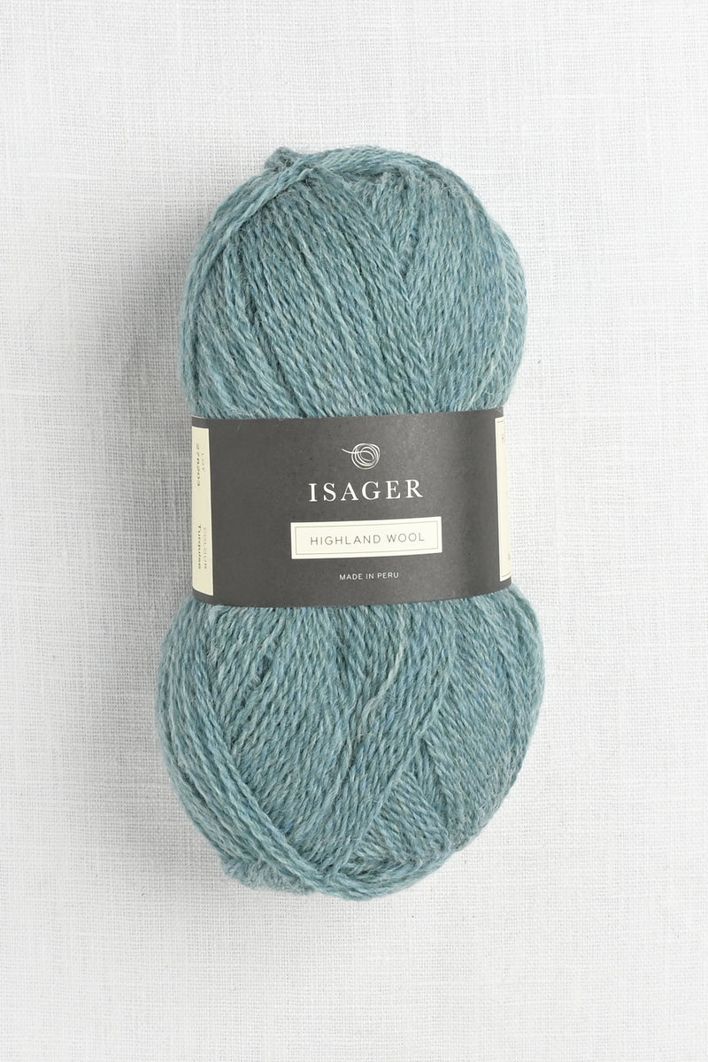 Isager Highland Wool Turquoise