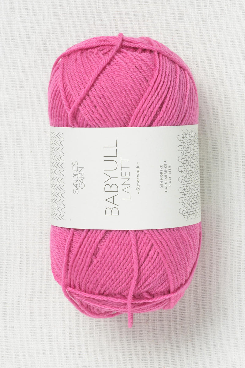 Sandnes Garn Babyull Lanett 4628 Magenta (Limited Edition)