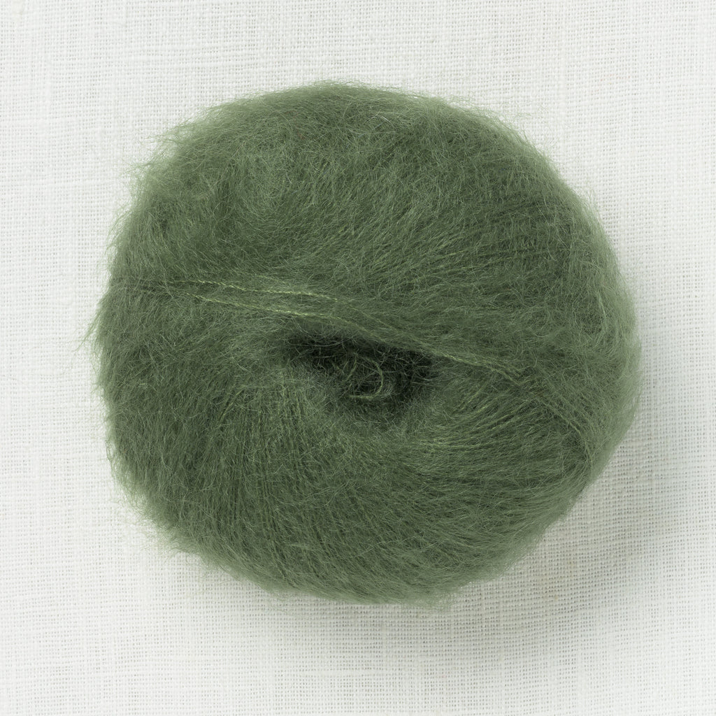 Knitting for Olive Soft Silk Mohair Bottle Green