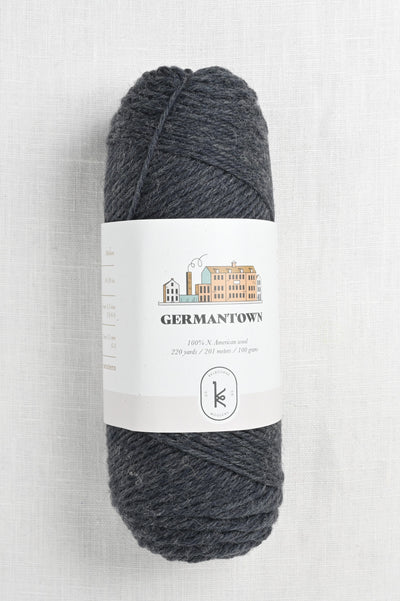 Kelbourne Woolens Germantown 20 Dark Gray Heather