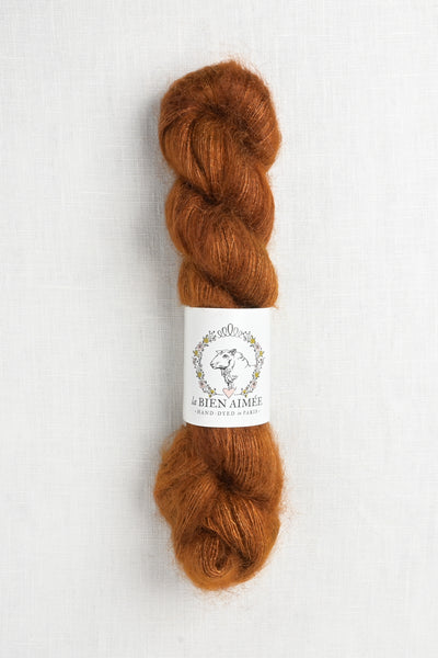 La Bien Aimee Mohair Silk Caramel