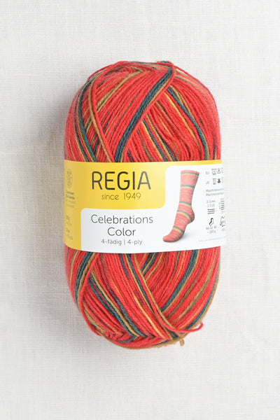 Regia 4-Ply 9424 Red (Celebrations Color)