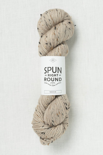 Spun Right Round Tweed DK Pigeon