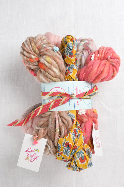 Knit Collage Mini Skein Sampler Set  Rose