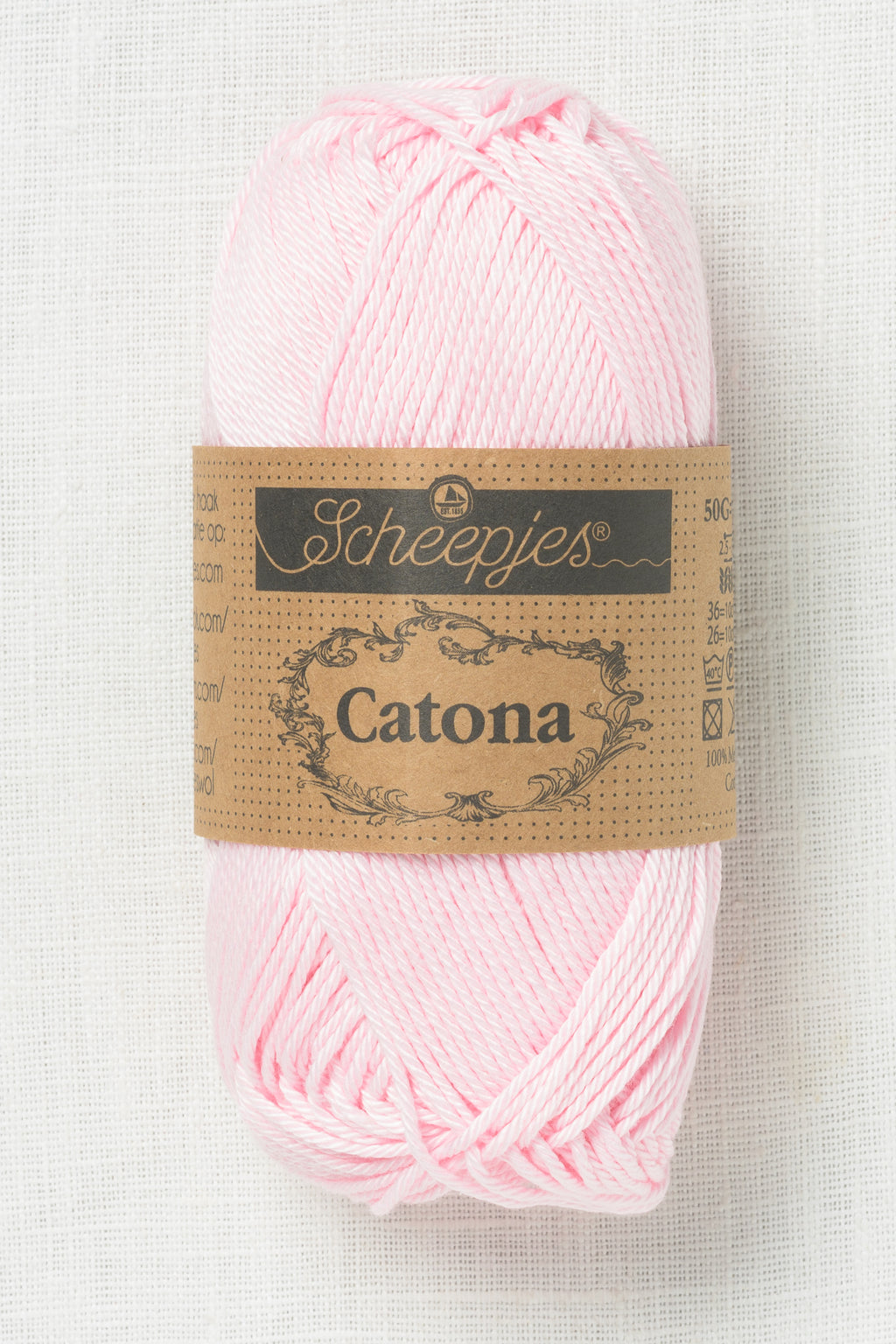 Scheepjes Catona 50g 238 Powder Pink