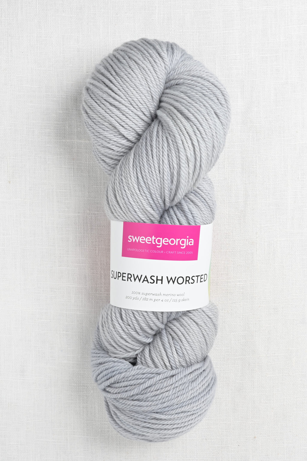 Sweet Georgia Superwash Worsted Snowfall