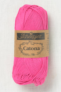 Scheepjes Catona 50g 604 Neon Pink