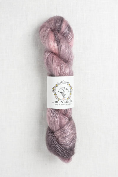 La Bien Aimee Mohair Silk Pink Granite