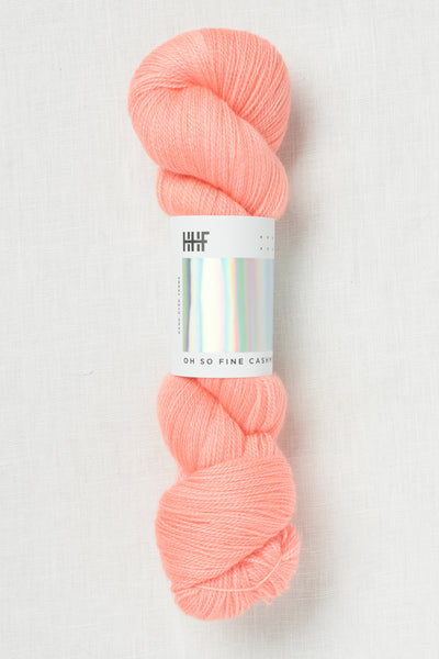 Hedgehog Fibres Oh So Fine Cashmere Coral